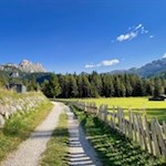 Il sentiero per Armentarola può essere percorso anche con un passeggino