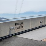 Am Beginn der Oswaldpromenade beim Hotel Eberle