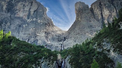 Pisciadu Wasserfälle