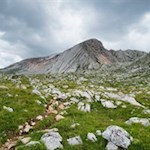 The Croda del Becco is one of the most famous peaks in the Parco Naturale Fanes-Sennes-Braies nature park