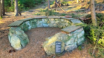 The panoramic trail is part of the themed trail 