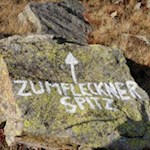 Die Flecknerspitze ist nicht zu verfehlen...