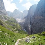 Nur noch wenige Meter trennen uns von der gemütlichen Grasleitenhütte...