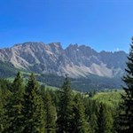 Ausblick auf den Latemar