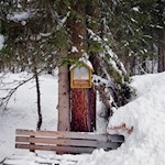 Nostalgisches Plätzchen auf dem Weg zur Welschellener Alm