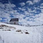 Das Totenkirchl am Übergang ins Sarntal