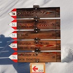 Diese Wanderung ist gut ausgeschildert