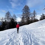 Winterwandern am Fuße des Rosengarten