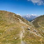 Die letzten Anstiegsmeter auf den Gänsekragen