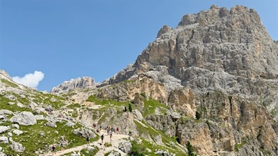 Anstieg zur Preusshütte