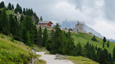 Dürrensteinhütte mit Festungswerk
