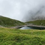 Inmitten einer unberührten Natur liegt der Tristensee
