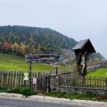 Am Beginn des Lengsteiner Rundwanderweges