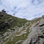 Der letzte Anstieg auf das Sattele