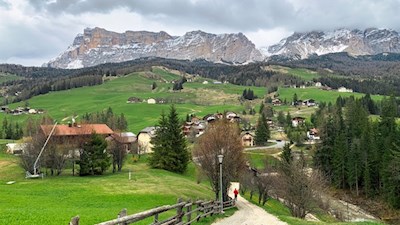 Auf dem Tru do l’ega von Abtei nach Stern