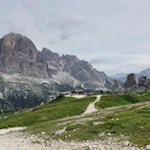 Scoiattoli moutain hut near the Cinque Torri