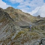 Die Flaggerschartenhütte liegt inmitten einer berückenden Bergwelt