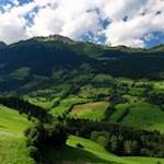 Auf dem Rückweg tun sich malerische Ausblicke auf