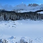 Karersee Winter