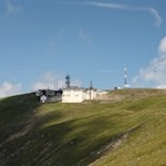 Aufgelassene Radarstation auf der Plose