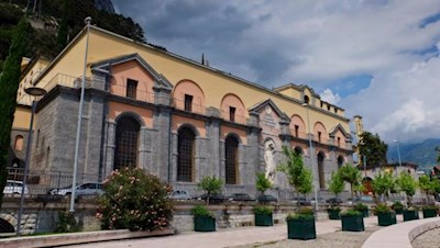 Im Geist des Jugendstils gehalten: das Ponale Kraftwerk in Riva