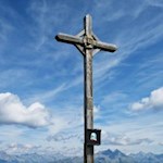Gipfelkreuz der Bärentalerspitze
