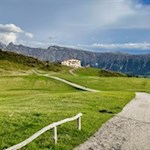 Abstieg zum Bergrestaurant Puflatsch