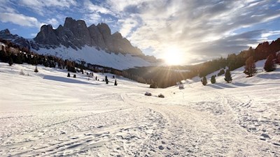 Winteridylle nahe der Gampenalm