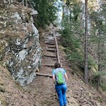 Anstieg zum Panoramakino