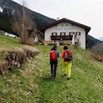 Längs des Weges lädt der Pedrutscherhof zur Einkehr ein