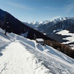 Rodeln mit Ausblick: auf der Rodelbahn Kottersteg