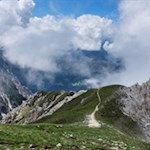 Auf dem Steig Nr. 12 zurück zum Furkelpass