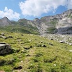 Die Wanderung auf die Kleine Kreuzspitze ist bestens markiert