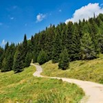 Auf dem Weg in Richtung Nemesalm