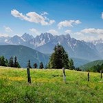 Während des Anstiegs auf den Golfen öffnen sich schöne Ausblicke auf den Haunold