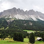 Blick auf die majestätischen Aferer Geisler