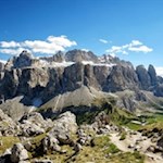 Atemberaubende Ausblicke auf den Sellastock