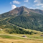 Neben uns erhebt sich das Schwarzhorn