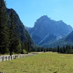 Der flache Talboden des Innerfelds