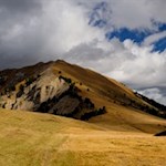 Der Monte Pic scheint über die Seurasas Alm zu wachen