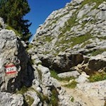 Segnavia 526 nella città dei sassi