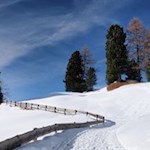 Auf breitem Wege zur Juac-Hütte