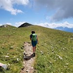 Durch sanfte Bergwiesen auf den Königsanger