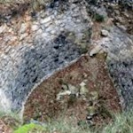 Una tipica calchera vicino al Lago di Garda