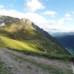 Ausblick von der Tschiffernaun Alm