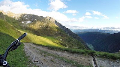 Ausblick von der Tschiffernaun Alm