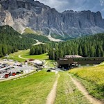 Von Plan de Gralba zur Ciadinat Hütte