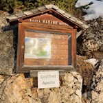Der Anstieg zur Masarè Hütte ist mit 45 Minuten angegeben