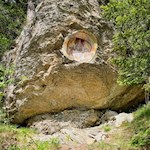 Fresko der "Trenser Muater" am Bienenweg