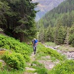 Anstieg zur Valtiglalm